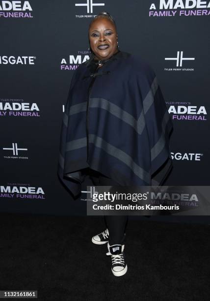 Cassi Davis attends a screening for Tyler Perry's "A Madea Family Funeral at SVA Theater on February 25, 2019 in New York City.