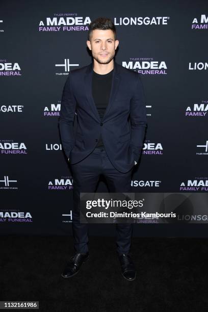 Nick Barrotta attends a screening for Tyler Perry's "A Madea Family Funeral at SVA Theater on February 25, 2019 in New York City.