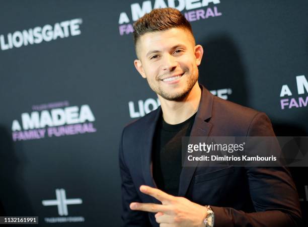 Nick Barrotta attends a screening for Tyler Perry's "A Madea Family Funeral at SVA Theater on February 25, 2019 in New York City.