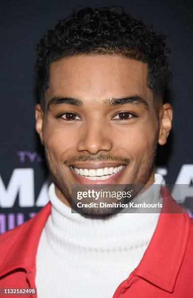 Rome Flynn attends a screening for Tyler Perry's "A Madea Family Funeral at SVA Theater on February 25, 2019 in New York City.