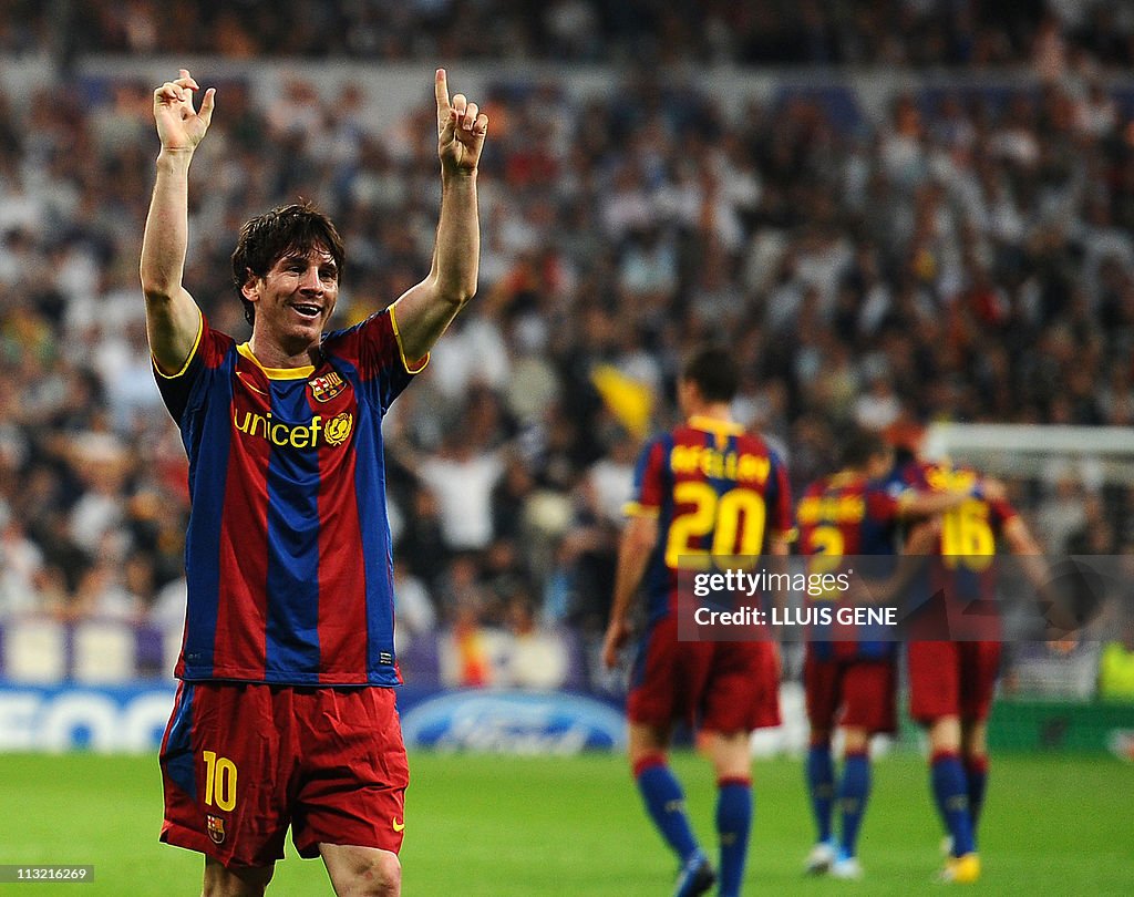 Barcelona's Argentinian forward Lionel M