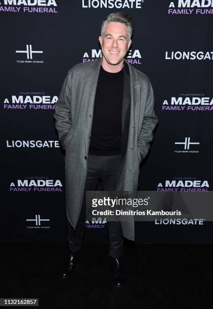 David Miskin attends a screening for Tyler Perry's "A Madea Family Funeral at SVA Theater on February 25, 2019 in New York City.