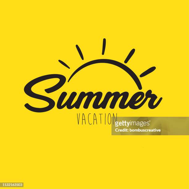 sommerferien - sommer stock-grafiken, -clipart, -cartoons und -symbole