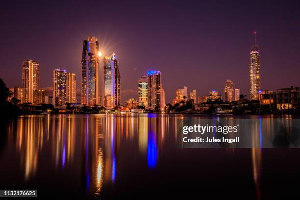 city scape - australia city scape light stockfoto's en -beelden