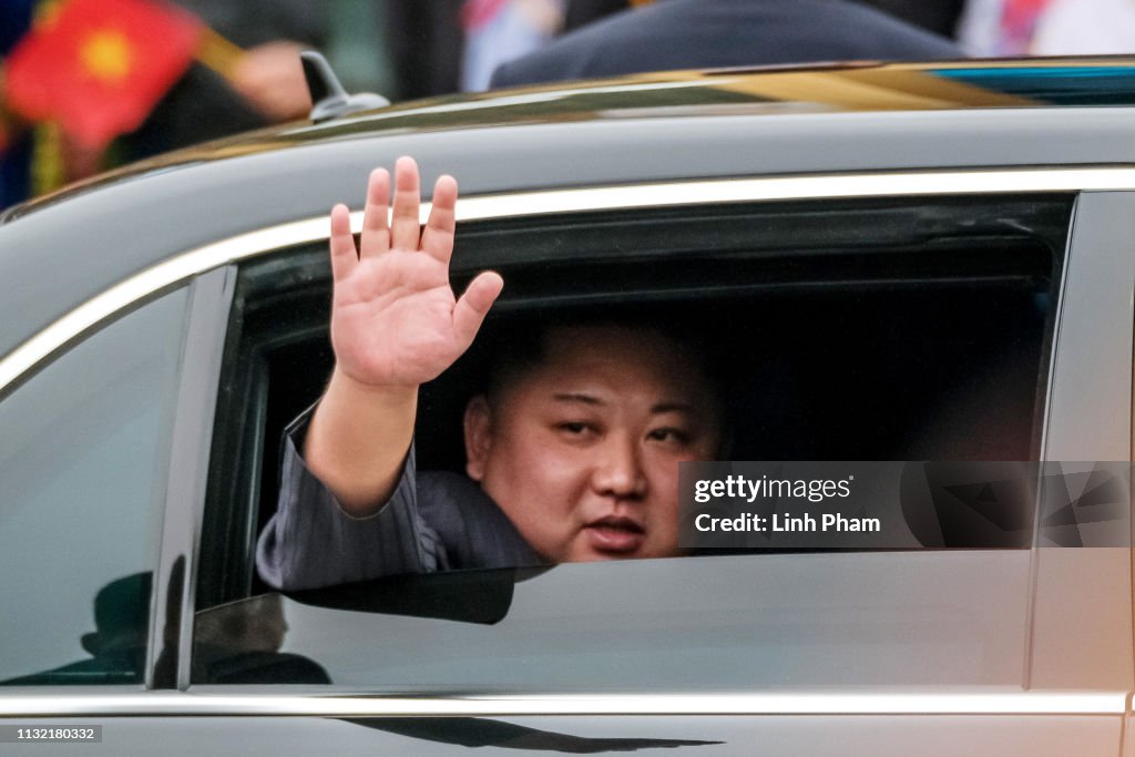 North Korean Leader Kim Jong-un Arrives In Vietnam Ahead Of The U.S.-DPRK Summit