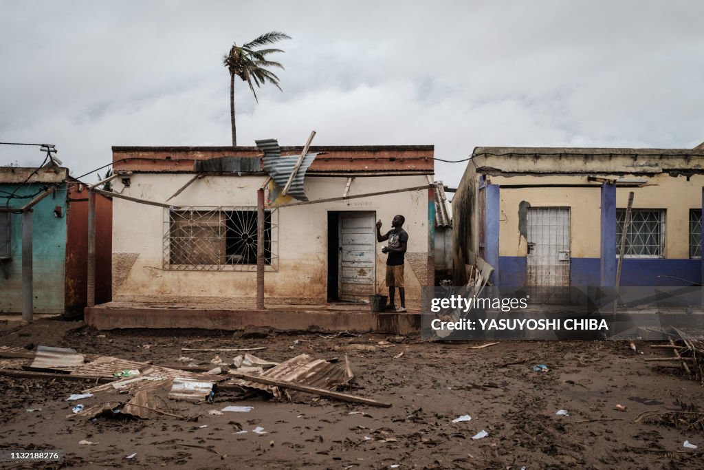 TOPSHOT-MOZAMBIQUE-WEATHER-CYCLONE