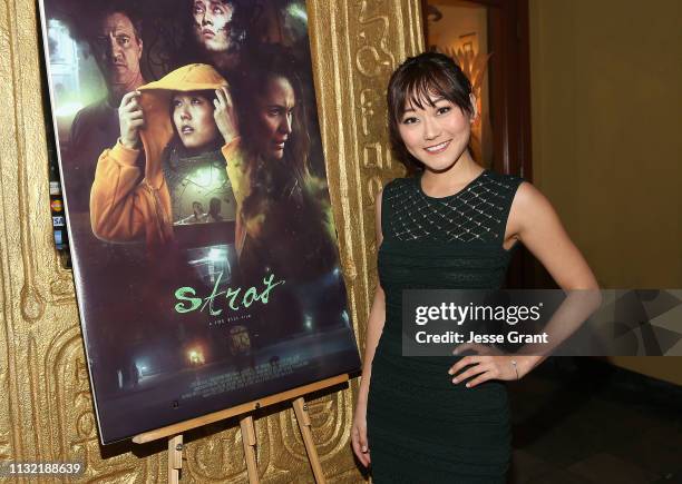 Karen Fukuhara attends the "Stray" World Premiere on February 25, 2019 in Los Angeles, California.