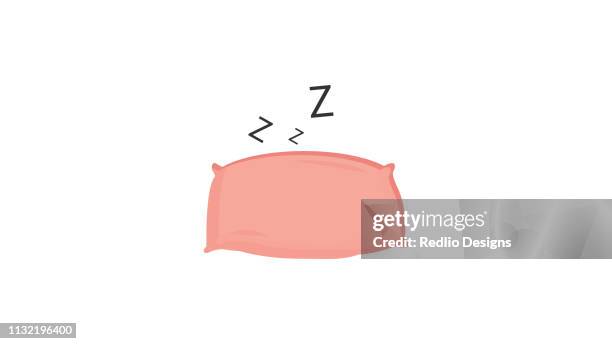 kissen icon - napping stock-grafiken, -clipart, -cartoons und -symbole