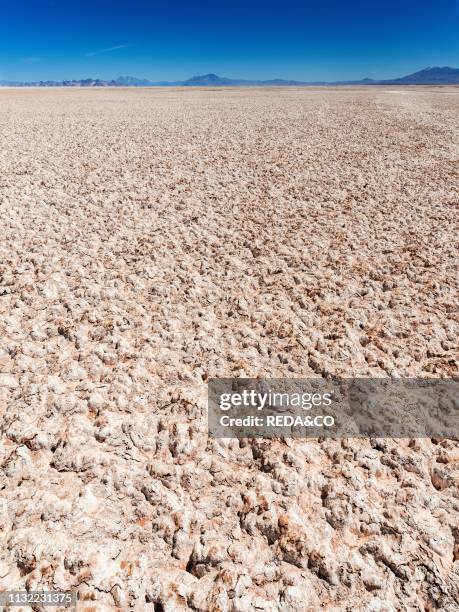 Salar de Arizaro. One of the largest salt flats in the world. The Altiplano near village Tolar Grande in Argentina close to the border to Chile....