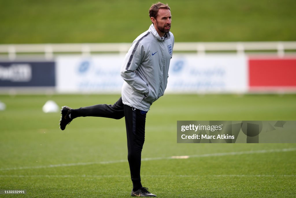 England Training Session