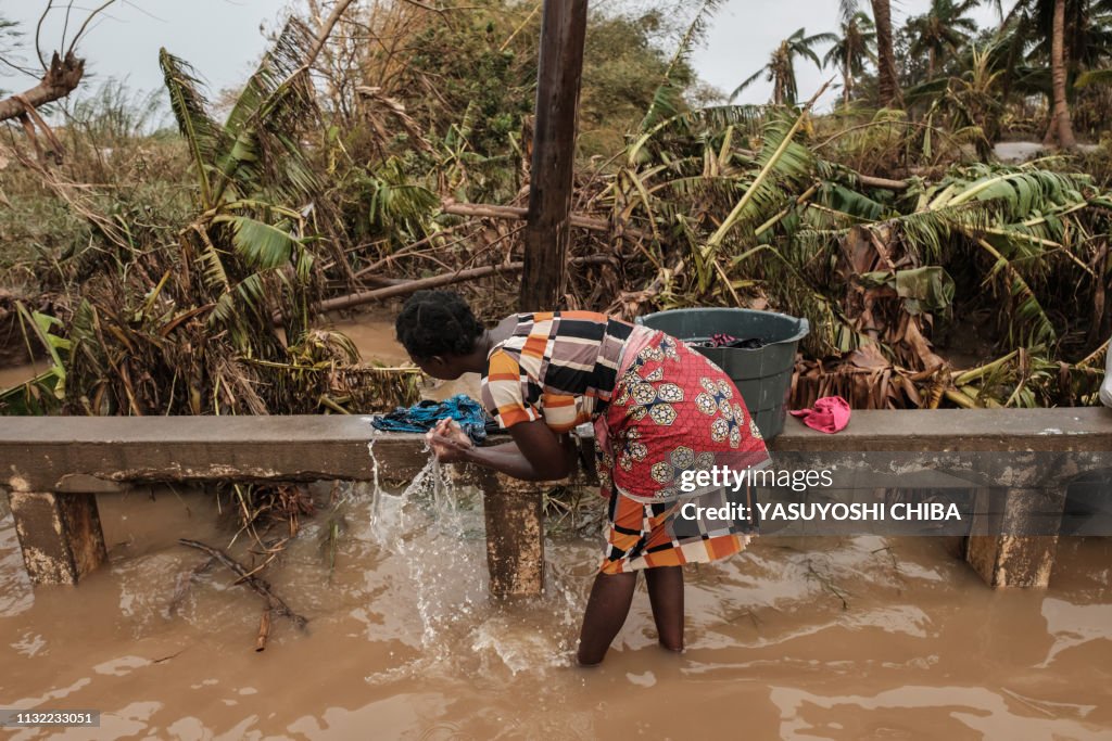 MOZAMBIQUE-WEATHER-CYCLONE