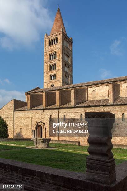 Pomposa abbey. Emilia Romagna. Italy. Europe.