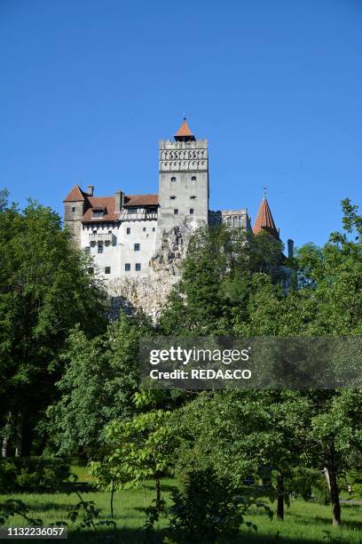 Castle Bran. The Tšrzburg. Dracula's castle. District Brasov. Transylvania. Romania.