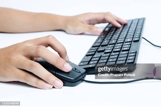 Using Keyboard And Mouse Photos and Premium High Res Pictures - Getty ...