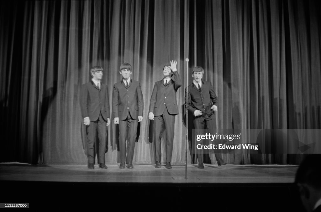 The Beatles at the London Palladium
