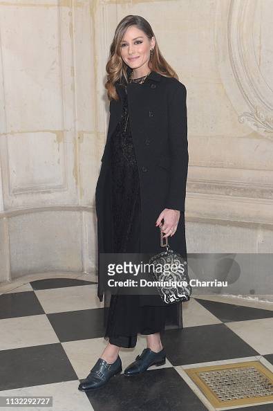 Olivia Palermo attends the Christian Dior show as part of the Paris ...