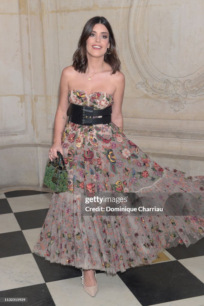 Aida Domenech attends the Christian Dior show as part of the Paris