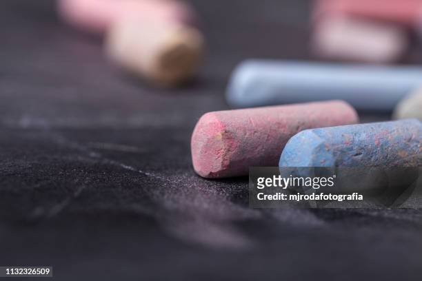 chalks - colorear stockfoto's en -beelden