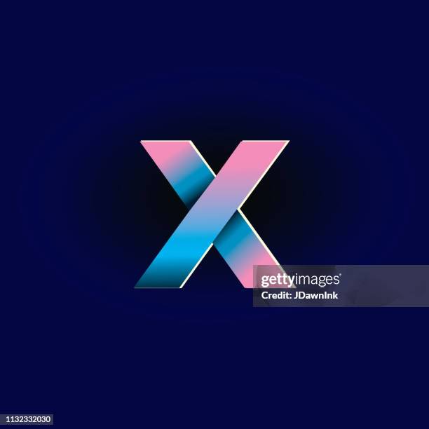pastel pink and electric blue gradients alphabet lowercase letter - lower case a stock illustrations