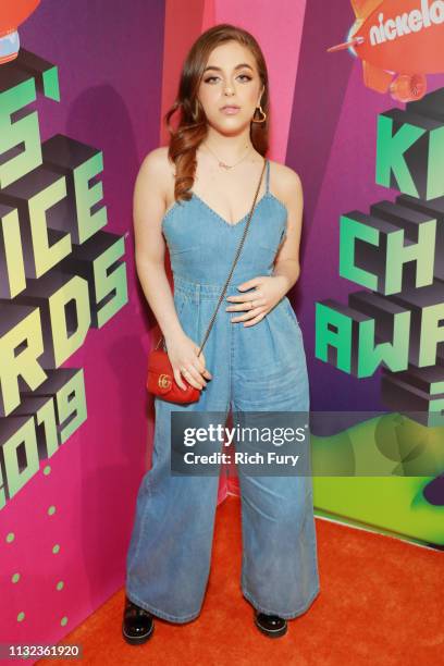 Baby Ariel attends Nickelodeon's 2019 Kids' Choice Awards at Galen Center on March 23, 2019 in Los Angeles, California.