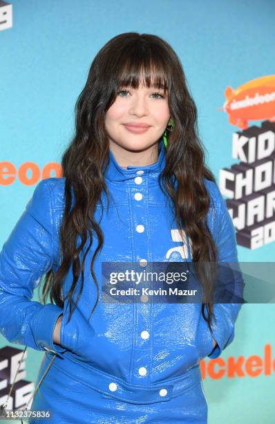 Malina Weissman attends Nickelodeon's 2019 Kids' Choice Awards at Galen Center on March 23, 2019 in Los Angeles, California.