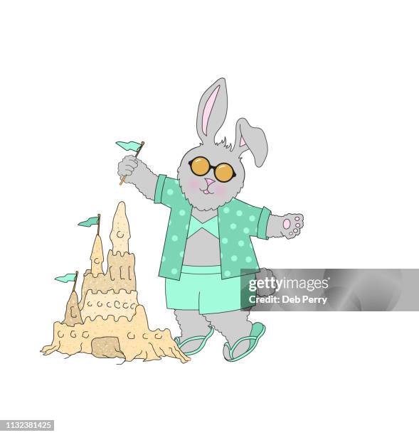 Sand Castle Rabbit Sand Castle Cartoon Photos and Premium High Res Pictures - Getty Images
