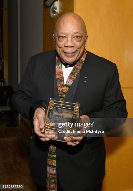 Quincy Jones attends Celebrity Fight Night XXV on March 23, 2019 in Phoenix, Arizona.