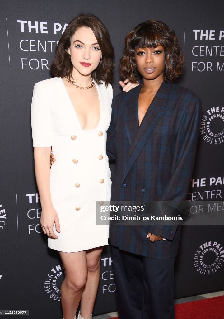 Violett Beane and Javicia Leslie attend the "God Friended Me"... News