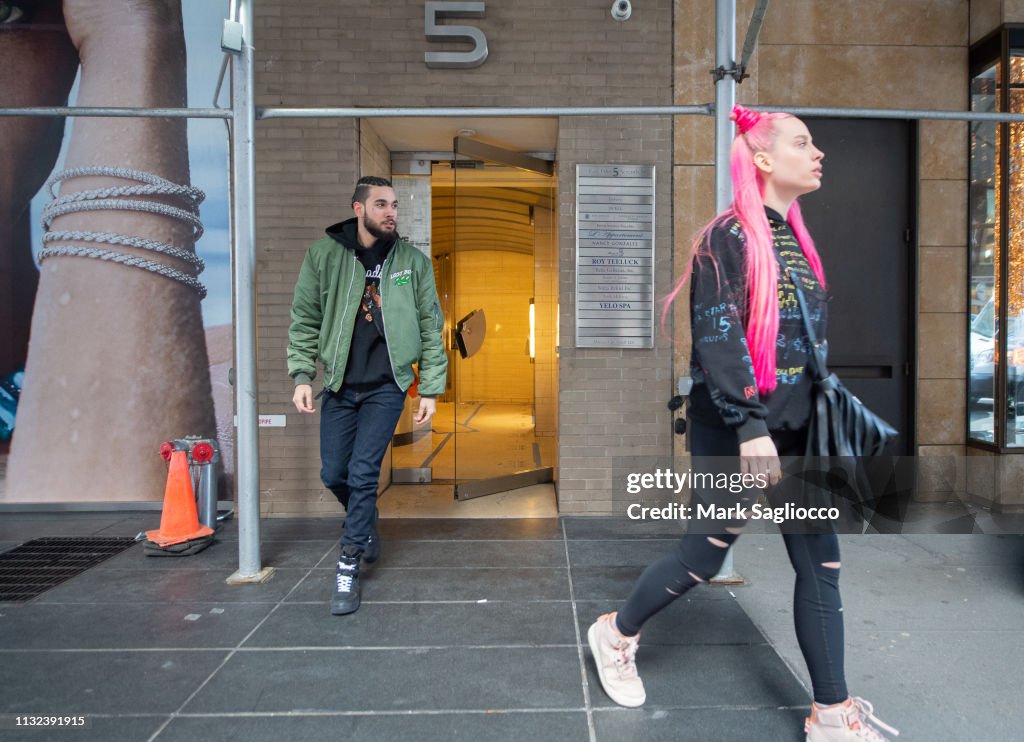 Celebrity Sightings In New York City - February 26, 2019