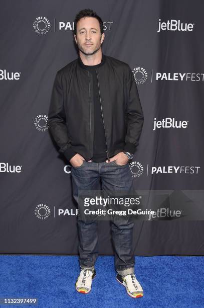 Alex O'Loughlin attends The Paley Center For Media's 2019 PaleyFest LA - "Hawaii Five-0", "MacGyver", And "Magnum P.I." at Dolby Theatre on March 23,...