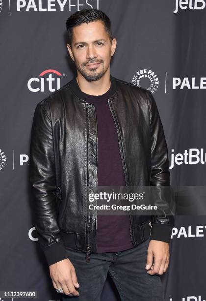 Jay Hernandez attends The Paley Center For Media's 2019 PaleyFest LA - "Hawaii Five-0", "MacGyver", And "Magnum P.I." at Dolby Theatre on March 23,...