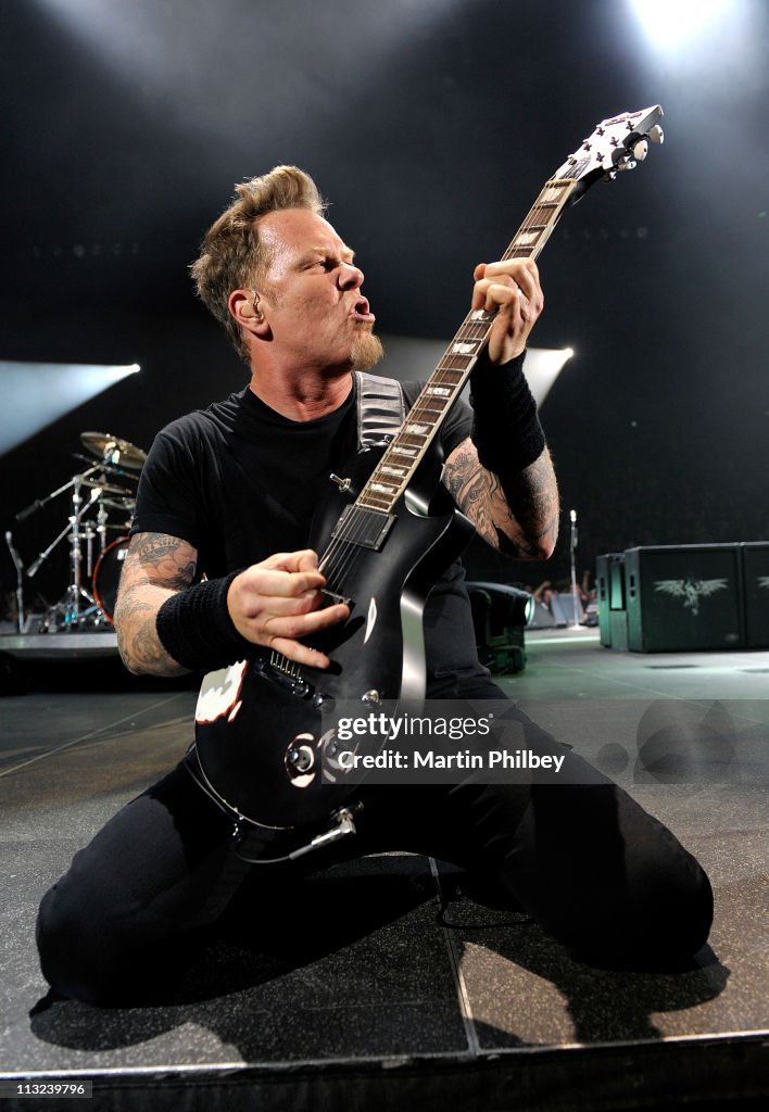 Metallica Perform In Melbourne