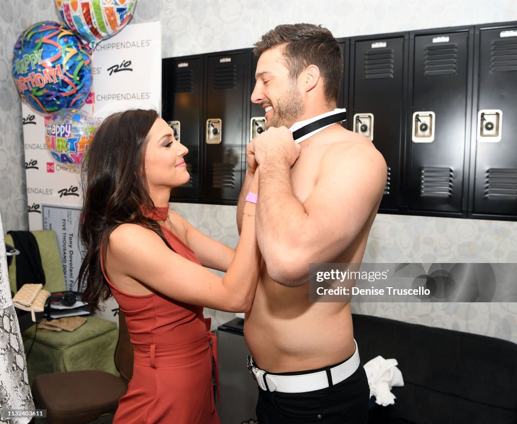 The Bachelorettes Garrett Yrigoyen Guest Stars In Chippendales Las Vegas At The Rio All-Suite Hotel And Casino