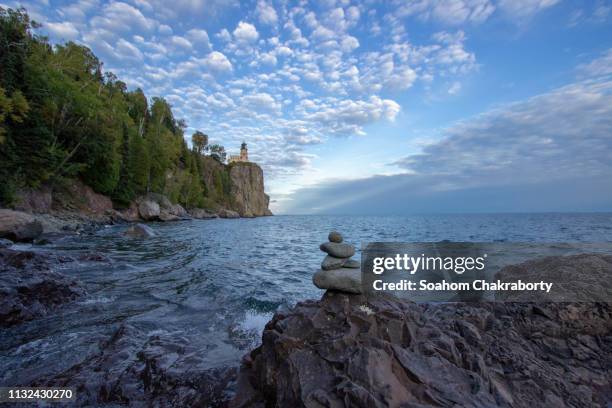 scenic candor - lake superior stock pictures, royalty-free photos & images