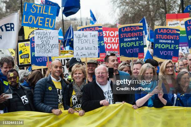 The Independent Group MPs Chuka Umunna, Anna Soubry, Mike Gapes, Gavin Shuker, Chris Leslie and Sarah Wollaston joined over 1 million people taking...