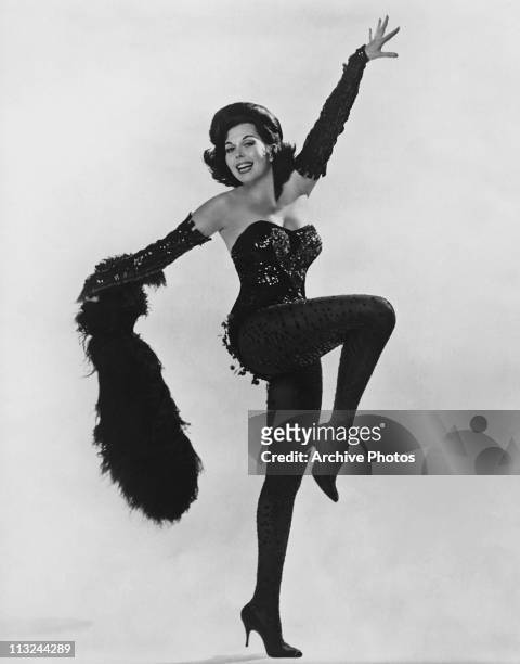American dancer, actress and singer Ann Miller in the 1940's.