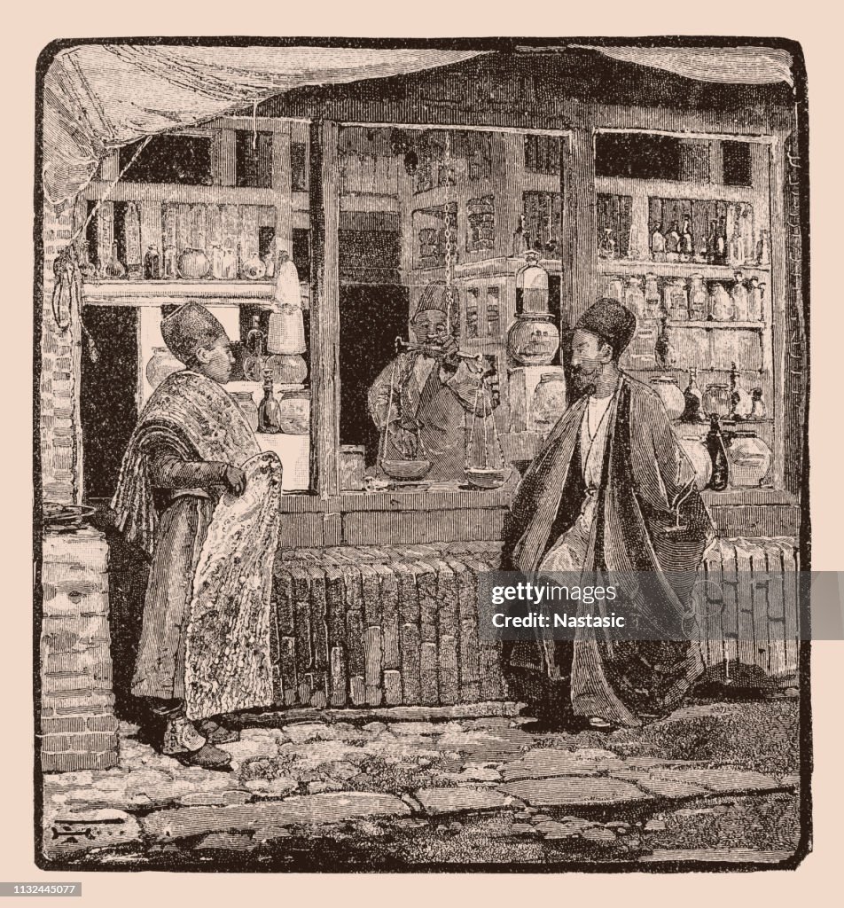 Persian bazaar