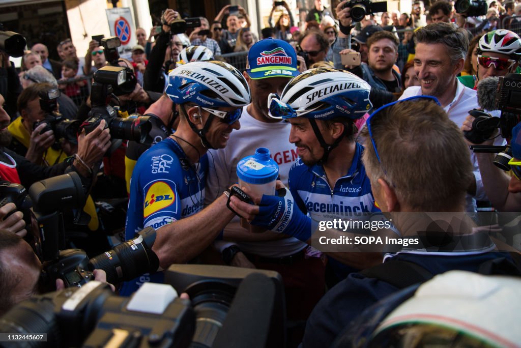 Julian Alaphilippe of France and Team Deceuninck, Zdenek...