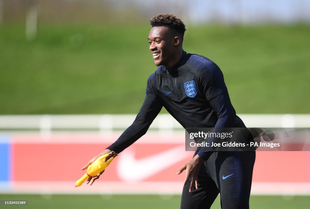 England Training Session and Press Conference