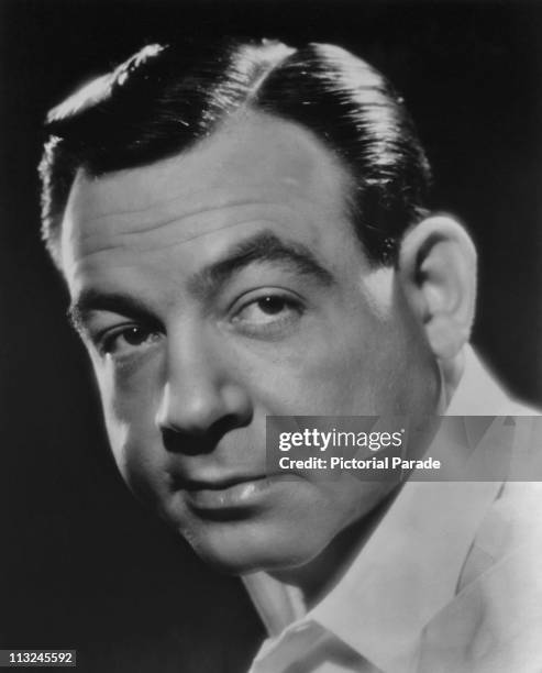 Portrait of American actor Tom Bosley in the 1960's.