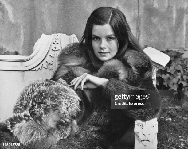 Portrait of Canadian actress Genevieve Bujold on February 21, 1970.