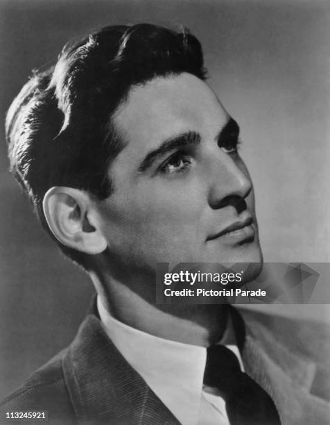 Portrait of American composer and conductor Leonard Bernstein the assistant conductor of the New York Philharmonic Orchestra in 1944.