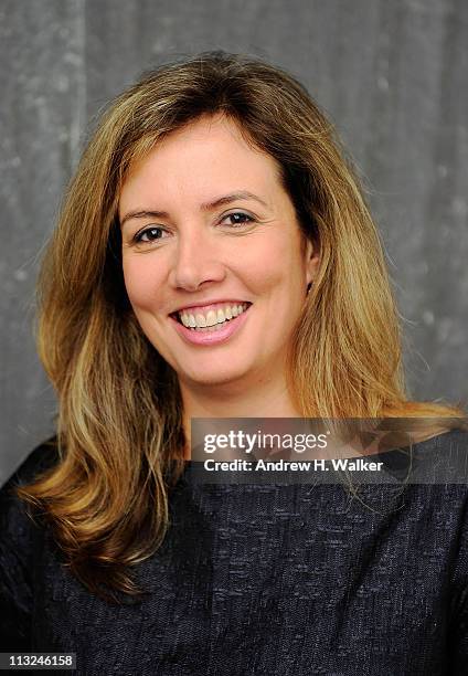 Director Sally Rowe visits the Tribeca Film Festival 2011 portrait studio on April 28, 2011 in New York City.