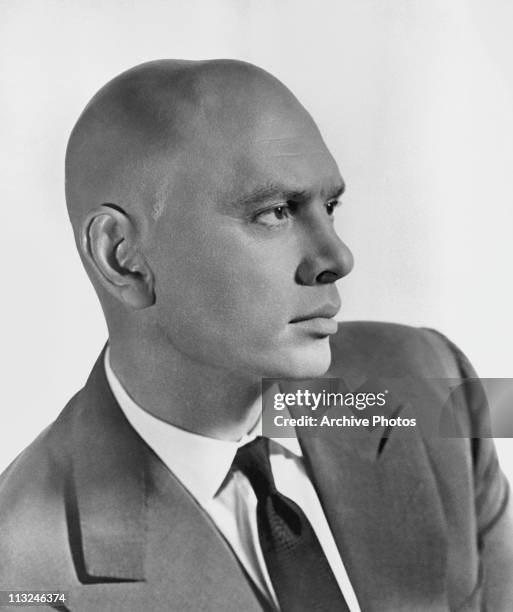 Portrait of actor Yul Brynner circa 1960.