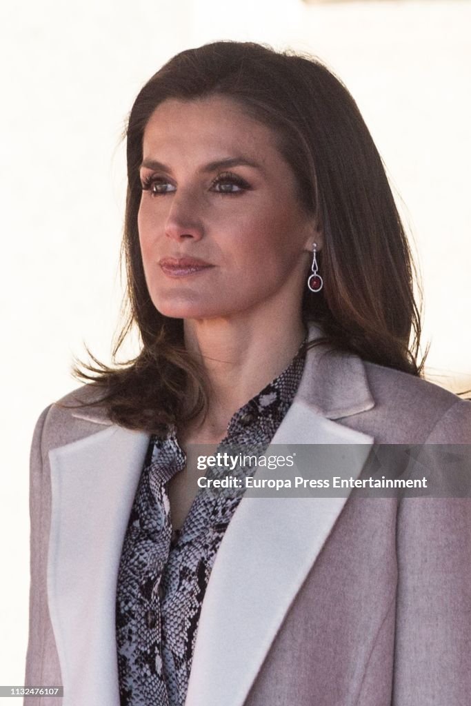 Spanish Royals Receive President Of Peru