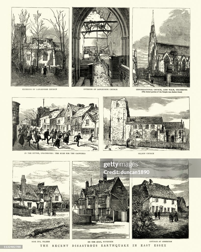 The Colchester earthquake, Great English earthquake 1884