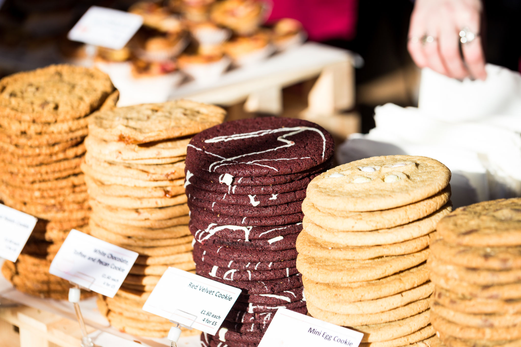 gourmet cookie vendor