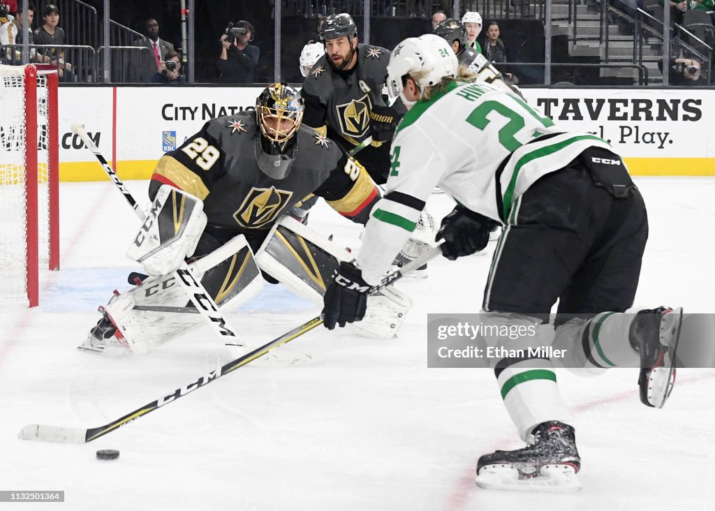 Dallas Stars v Vegas Golden Knights