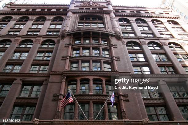 The Rookery Building in Chicago, Illinois on APR 17, 2011.