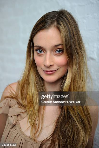 Actress Caitlin Fitzgerald visits the Tribeca Film Festival 2011 portrait studio on April 28, 2011 in New York City.